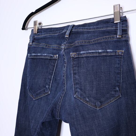 FRAME Le Garçon Crop Jean Covant Mid Rise Straight Leg Cropped Denim Women's 23 - Picture 7 of 11